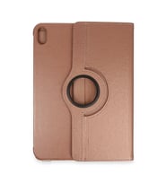 Apple iPad 2022 10.9 (10.nesil) Kılıf 360 Tablet Deri Kılıf - Rose Gold