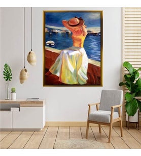 Altın  Çerçeveli tablo n1021