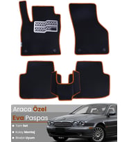 JAGUAR X TYPE (2001-2009) Uyumlu EVA Paspas Tam Set–Araca Özel,Kolay Montaj,Su Geçirmez