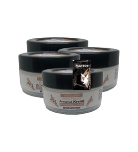 Süper Three Brand 4'lü Adet Arnavut Kremi Whitens Cream 50 ml + 1 Adet Jel Hediye
