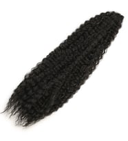 Brazilian Afro Dalgası Saç - Siyah