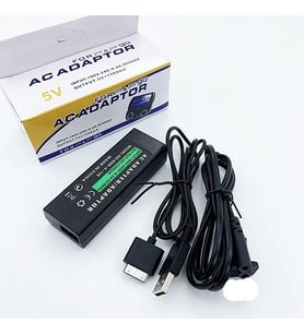 Sony PSP Go Uyumlu Şarj Cihazı Adaptörü ve USB Veri Kablosu Seti (5V 1500mA)