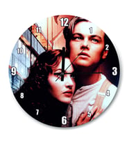Cakatablo Titanic Leonardo Di Caprio ve Kate Winslett Duvar Saati