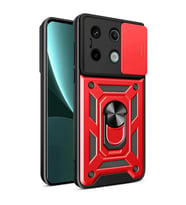 Note 13 Pro 4g Pars Lens Yüzüklü - Kırmızı