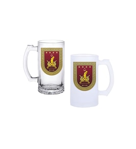 Ghostbastır Design Türk Kara Kuvvetleri Kulplu Bira Bardağı Buzlu veya Şeffaf Seçenekli 0240