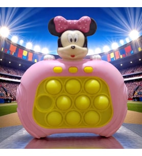 YÜKSEK KALİTE PEMBE MİNNİE MOUSE POPİT YENİ NESİL POPİT OYUNCAK POPİT SESLİ RENKLİ IŞIKLI POPİT