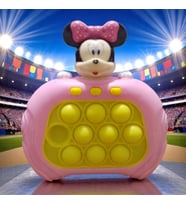 YÜKSEK KALİTE PEMBE MİNNİE MOUSE POPİT YENİ NESİL POPİT OYUNCAK POPİT SESLİ RENKLİ IŞIKLI POPİT