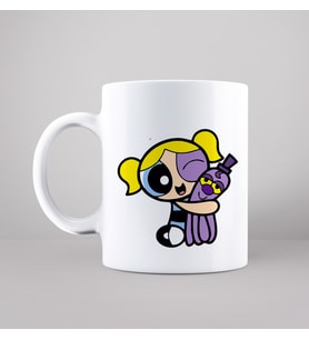 Powerpuff Girlss Bubless Tasarımlı Kupa