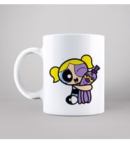 Powerpuff Girlss Bubless Tasarımlı Kupa
