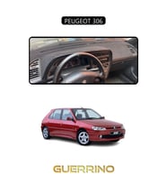 PEUGEOT 306TORPİDO KORUMA HALISI SİYAH KENAR