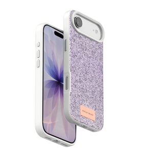 Onegif Apple İphone 17 Air Bright Simli Kapak - Lila