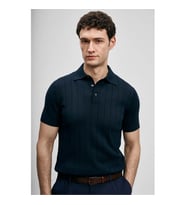 Lufian Bold Lacivert Erkek T-Shirt 111090137