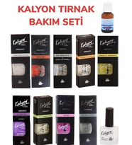 KALYON TIRNAK SETİ 11 PARÇA (Krem)