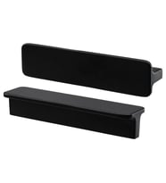 Kulp, antrasit, 100 mm, 2 adet