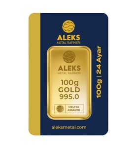AgaKulche 100 gr 995 24 Ayar AMR Külçe Altın