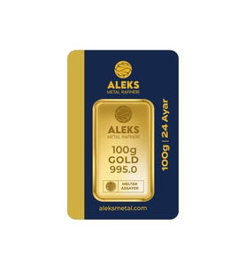AgaKulche 100 gr 995 24 Ayar AMR Külçe Altın