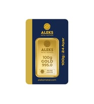AgaKulche 100 gr 995 24 Ayar AMR Külçe Altın