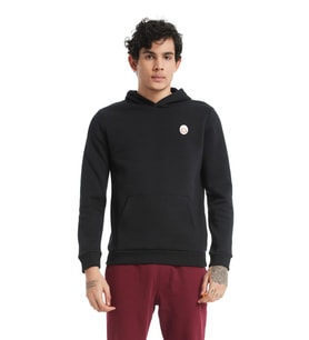 Galatasaray Lisanslı Kapüşonlu Siyah Sweatshirt
