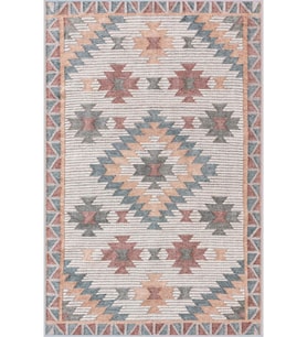 Eliana Home Baskılı, Yıkanabilir Kaymaz Taban Salon Halısı LNA1231 100x150 cm (Mavi)