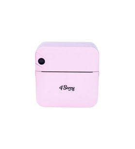 C17M Pembe Mini Bluetooth Yazıcı – Termal, Portable, Kartuşsuz Baskı (Pembe)