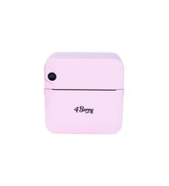C17M Pembe Mini Bluetooth Yazıcı – Termal, Portable, Kartuşsuz Baskı (Pembe)