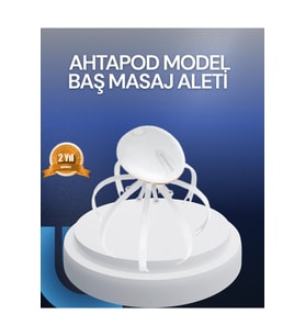 Mey İthalat® 3 Kademeli Elektrikli Kafa Masaj Aleti Stres Ev Tipi Masaj