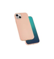 Apple iPhone 13 Uyumlu Kılıf Zore Silk Silikon (Pembe)