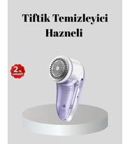 Şarjlı Tiftik Temizleyici – Çıkarılabilir Hazneli, Anti-Statik Fırçalı, USB Şarjlı