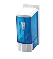 Omnisoft PLX 3562-1 Mini Sıvı Sabun Dispenseri 250 cc Şeffaf Mavi