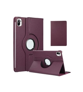Xiaomi Mi Pad 5 Uyumlu Fuchsia Dönebilen Standlı Kılıf (Mor)