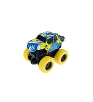 Oyuncak Mini Ofroad Araba Sürtmeli Kamuflaj Kaplama Araba 10 Cm