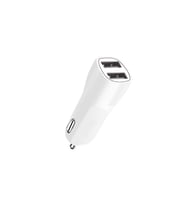 Araç Çakmaklık Şarj Adaptörü Çift USB Çıkışlı 12V 24V Araç İçi Şarj (Siyah)