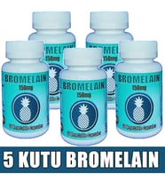 Bromelain 150mg 300 Kapsül (5 KUTU)