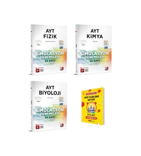 AYT Fizik Kimya ve Biyoloji Denemeleri