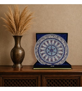 e38 EL İŞÇİLİĞİ ÇİNİ TABAK 30 CM - 6655