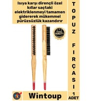 #Fırça Profesyonel Saç Tasarım Ergonomik Dayanıklı Şekillendirici Kaliteli Şık Kuaför Topuz Fırçası