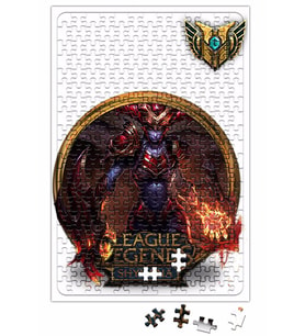 Shyvanna LoL League Of Legends Puzzle 240 Parça Yapboz