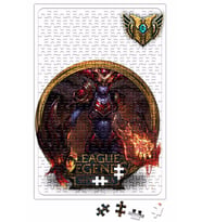 Shyvanna LoL League Of Legends Puzzle 240 Parça Yapboz
