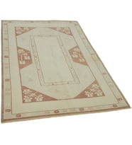 Kırmızı Halı Salon Halısı Etnik Geometrik Desenli El Dokuma Özel Seri Modern Tasarım