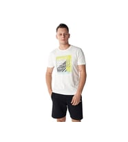 Hummel Hmlrubeus T-Shirt Erkek Günlük Tişört 911854-9003 Beyaz