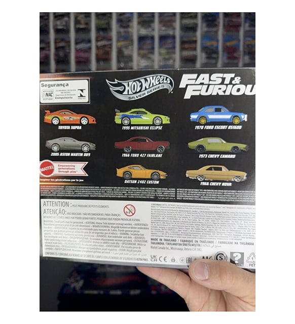 Hot Wheels Fast And Furious 10'Lu Set 2025 Oyuncak Arabalar