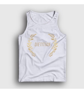 Presmono Unisex Beyaz Dietitian Sağlık Hediye Diyetisyen Atlet 520993tt (Beyaz)