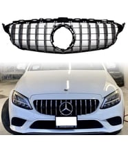 Mercedes W205 GTR Ön Panjur Gümüş 2019-GKL 341173