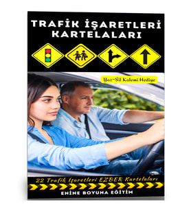 Trafik İşaretleri Kartelaları (22 Kartela)