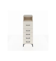 Kronos Dolap Tek Raflı 5 Çekmeceli 44x59x134 Aytaşı-Aytaşı