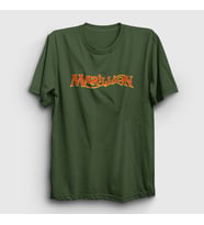 Presmono Unisex Haki Logo Marillion T-Shirt 162602tt (Haki)