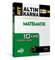 AYT Matematik 10 x 40 Deneme Altın Karma