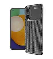 Oppo A38 Kılıf Auto Focus Karbon Kapak - Siyah