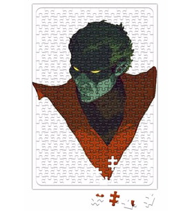 Nightcrawler X Men Puzzle 240 Parça Yapboz