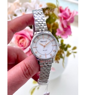 Ferrucci Retro Model Çelik Jübile Kordon Sade Şık Kadın Kol Saati